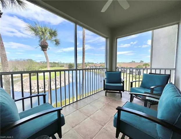 Back lanai extends living space for relaxing or entertaining
