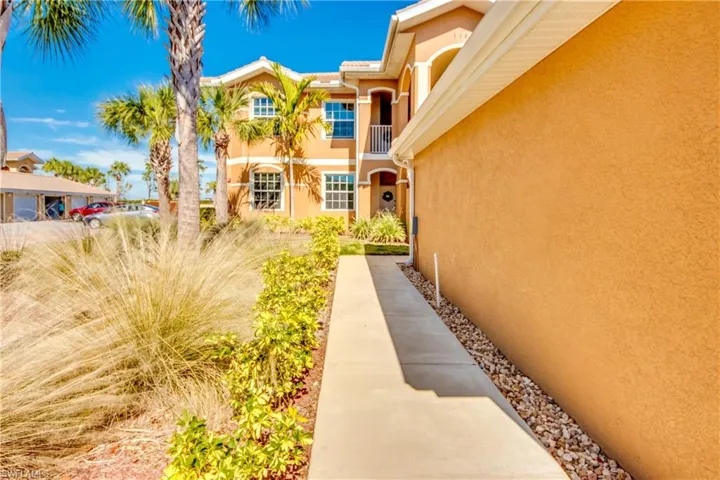 Walkway from Garage