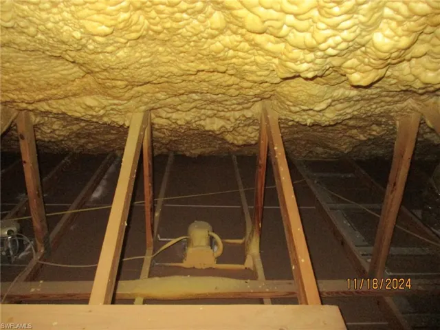 View of attic
