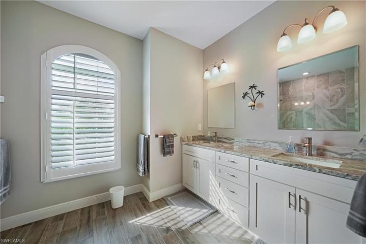 DUAL SINKS AND SPACIOUS VANITY