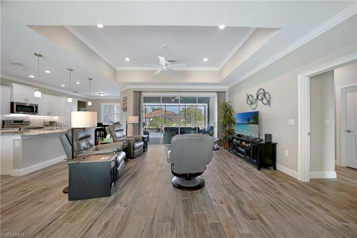 TRAY CEILING, VIEWS OF THE BACK