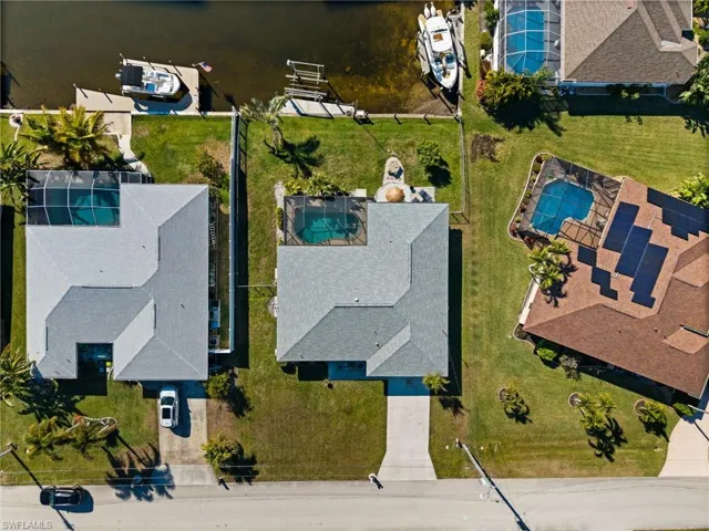 Large fenced yard