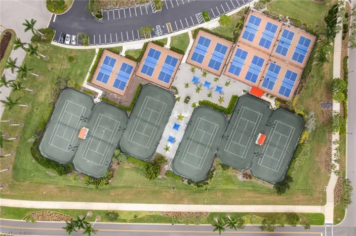 Aerial view of property's location