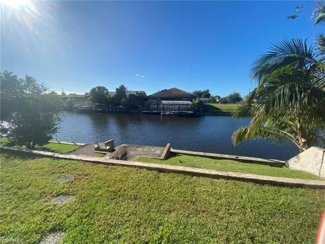 Fish off the concrete dock or just enjoy the view, steps from your Lanai