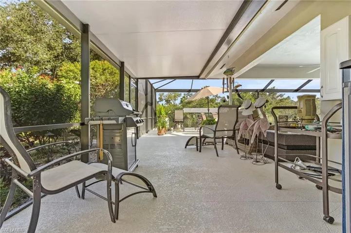 View from corner of expanded lanai.