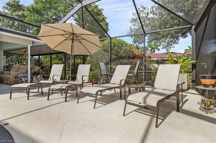 View of lanai sun deck.