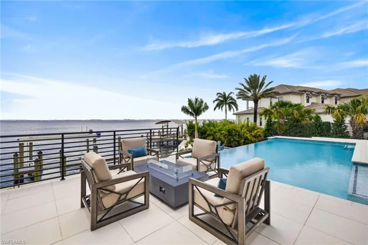 Pool Deck Fire Pit