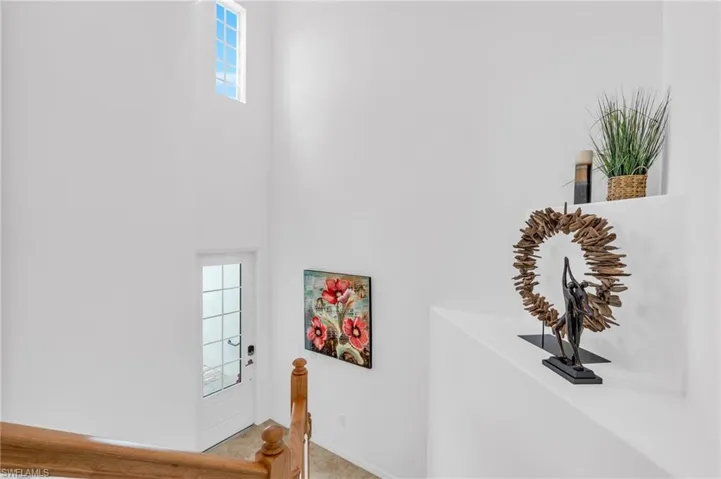 View of stairway