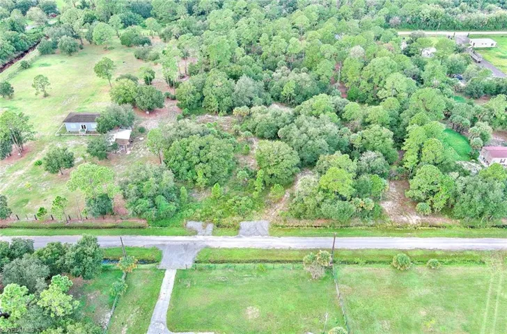 Aerial overview of property's location