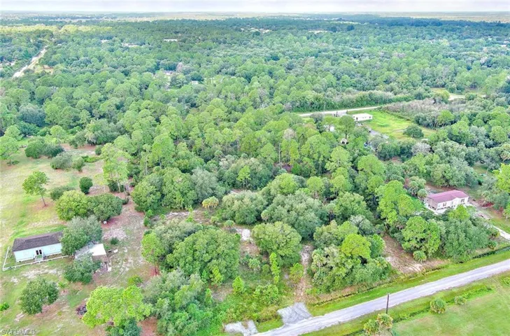 Aerial view of property's location