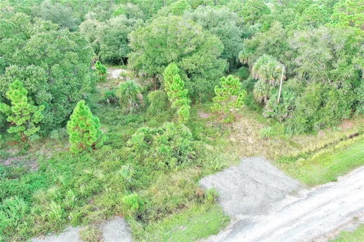 Aerial view of property's location