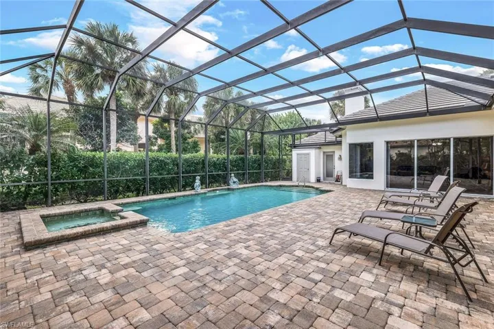 Pool area is simply stunning!