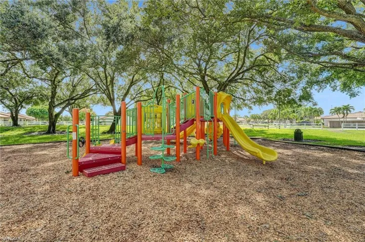 View of community jungle gym