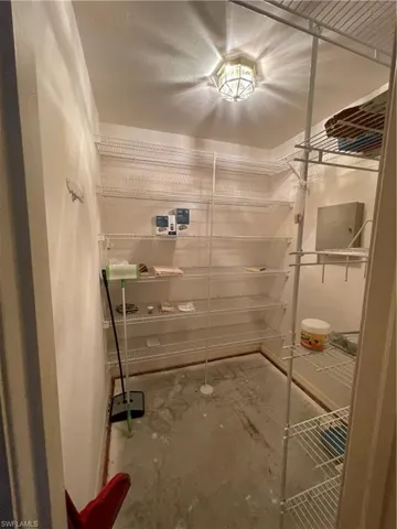 Small storage room