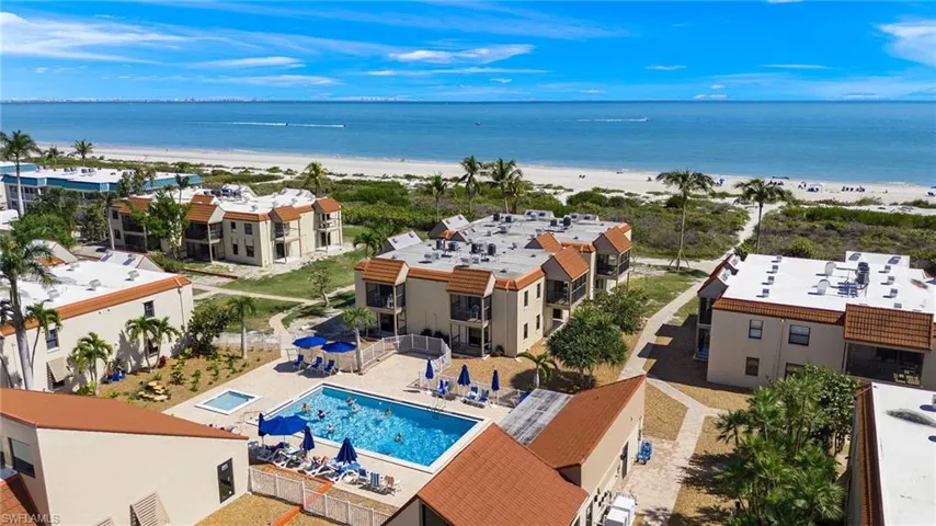 Aerial Pool & Gulf Water