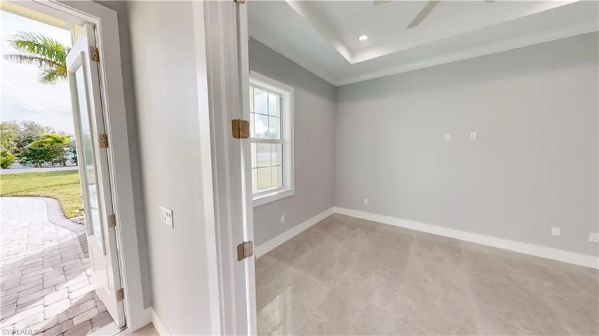 Den off of foyer