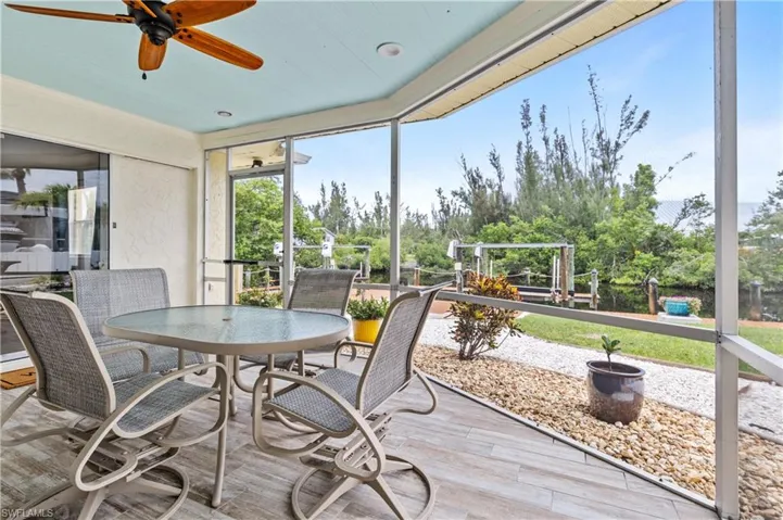 Covered lanai
