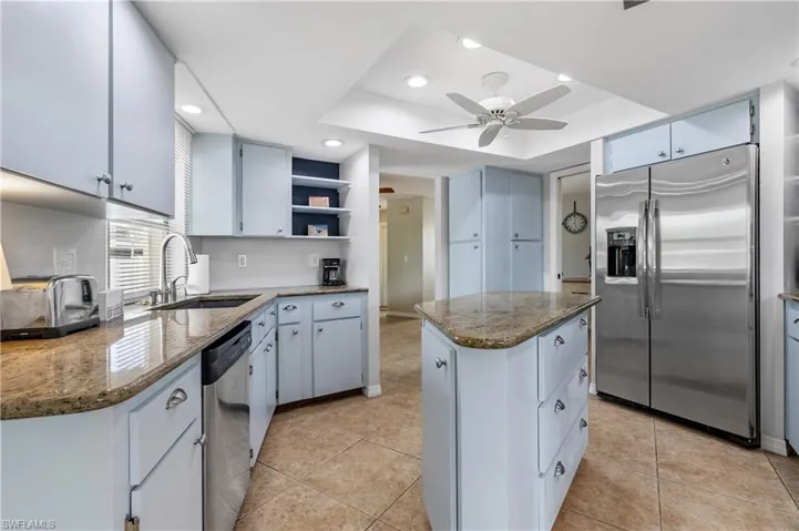 Plenty of cabinets and counter space!