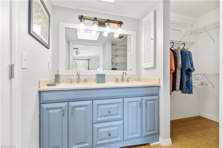 Primary bath and closet