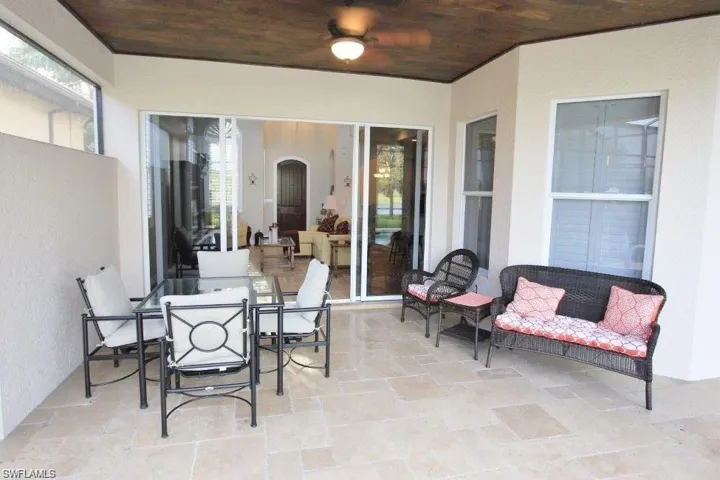 View of patio / terrace featuring outdoor dining space