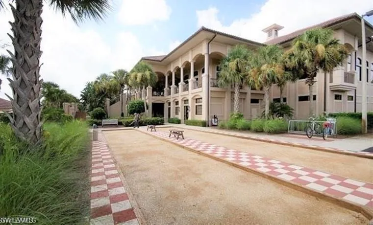 View of home's community featuring a bocce ball area