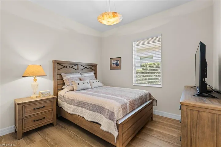 Bedroom featuring light hardwood / wood-style floors