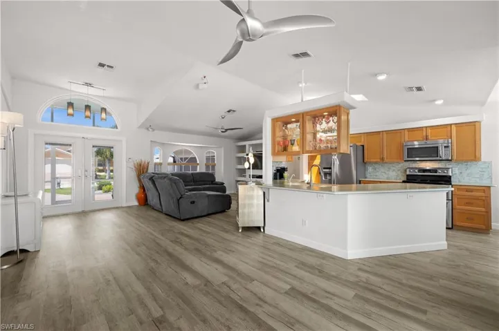 Kitchen featuring stainless steel appliances