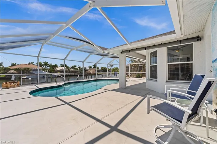 View of Pool from 2nd Guest Bedroom