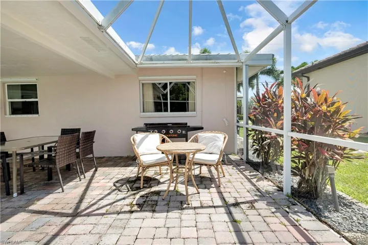 Fully screened in lanai