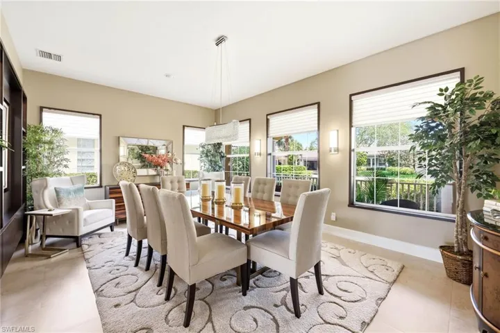 Formal Dining Room with views to the front of the house