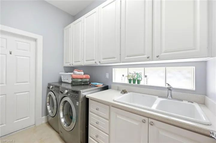Laundry Room with Dual Sink