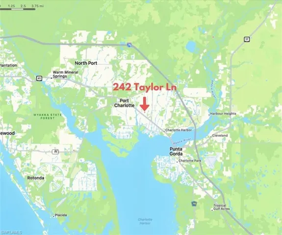 242 Taylor Ln Nw, Port Charlotte Fl 33952
