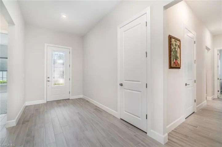 Large, welcoming entry.