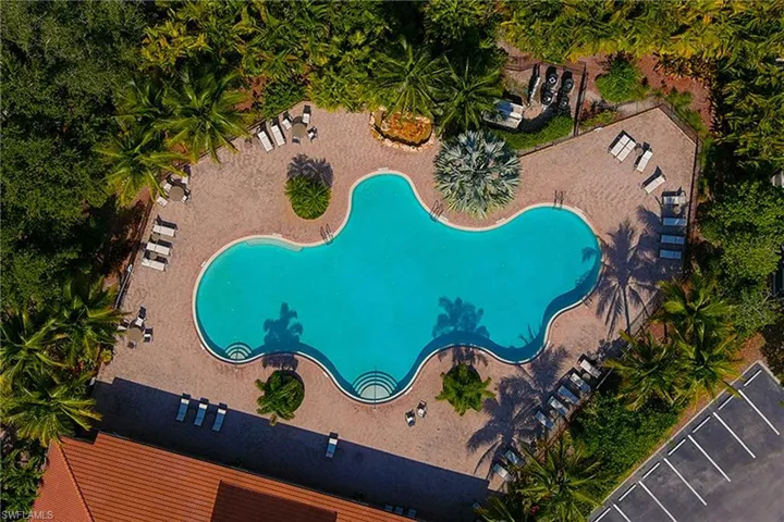 Community Pool Aerial