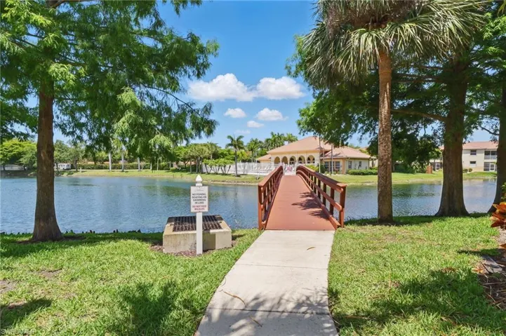 Nearby bridge to the amenity center