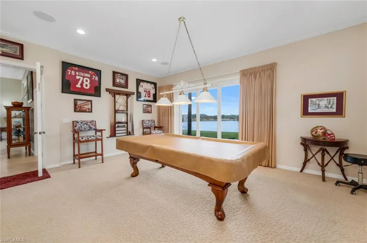 Originally a bedroom currently in use as a game room.