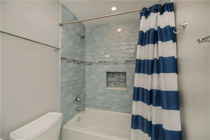 Guest Bath with Beautiful tile