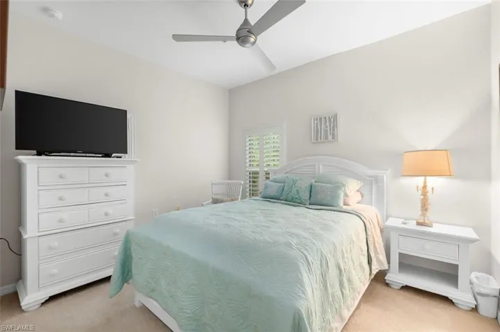 3rd LARGE BEDROOM...all with Plantation Shutters