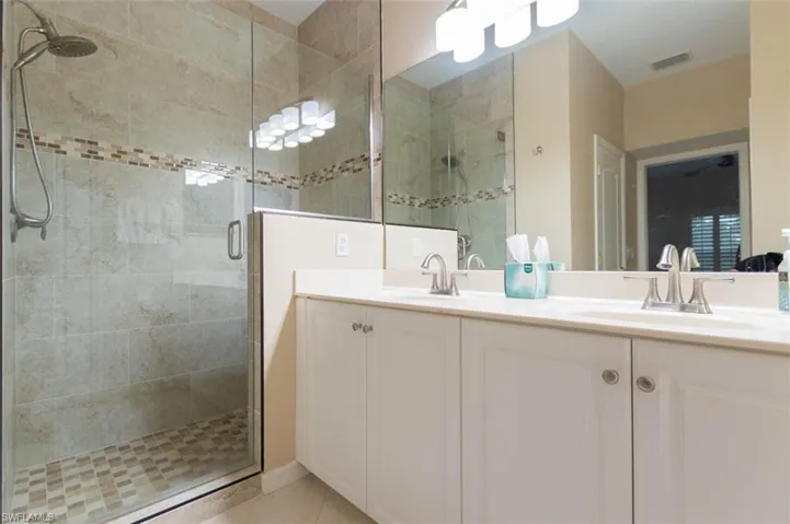 PRIMARY BATHROOM, NEW faucets and tile