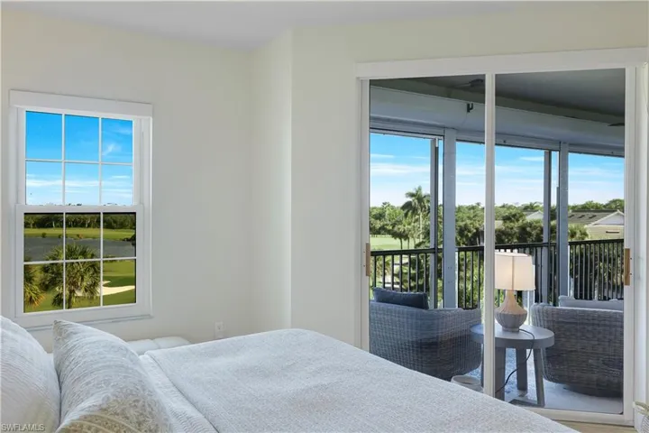 Imagine relaxing in your adjustable bed, pressing a button to raise your automatic motorized shades, and watching the beautiful natural scenery of Bonita Bay come into view!