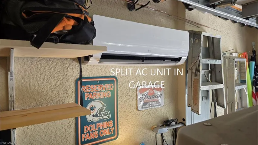 A/C in garage