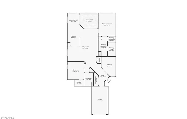 View of home floor plan