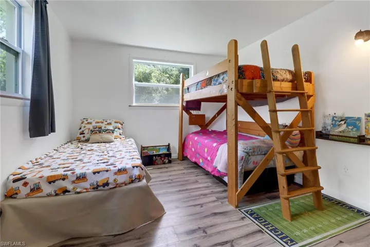 Bedroom featuring hardwood / wood-style floors