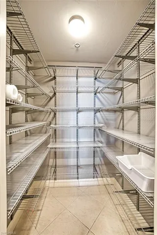 View of storage area