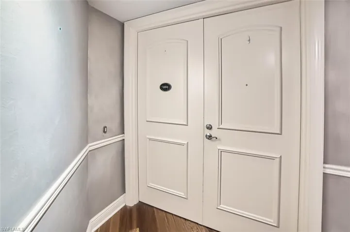 Detailed view of wood finished floors