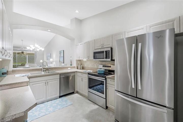 New stainless steel appliances