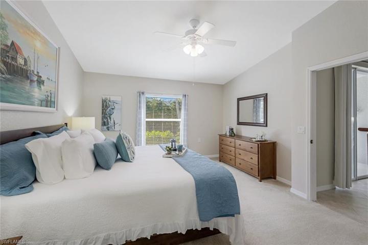 spacious master bedroom