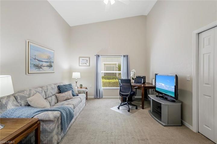 3rd bedroom with closet and pull out couch