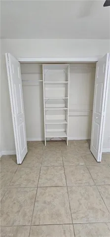 View of closet