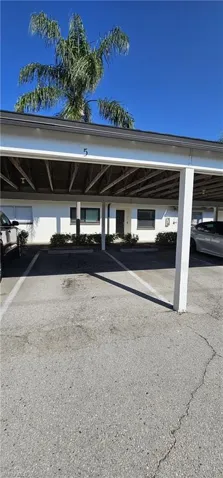 Covered Carport in front of your unit